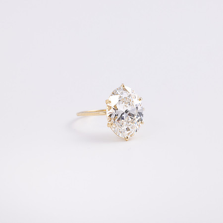 SAMPLE-2983-LAB 5.00ct Oval-VS1-E - Engagement Ring 1 of 2-3
